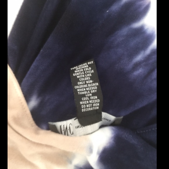 INC Inter. concepts  S Faux Wrap Tie -Dye Dress - Picture 8 of 8